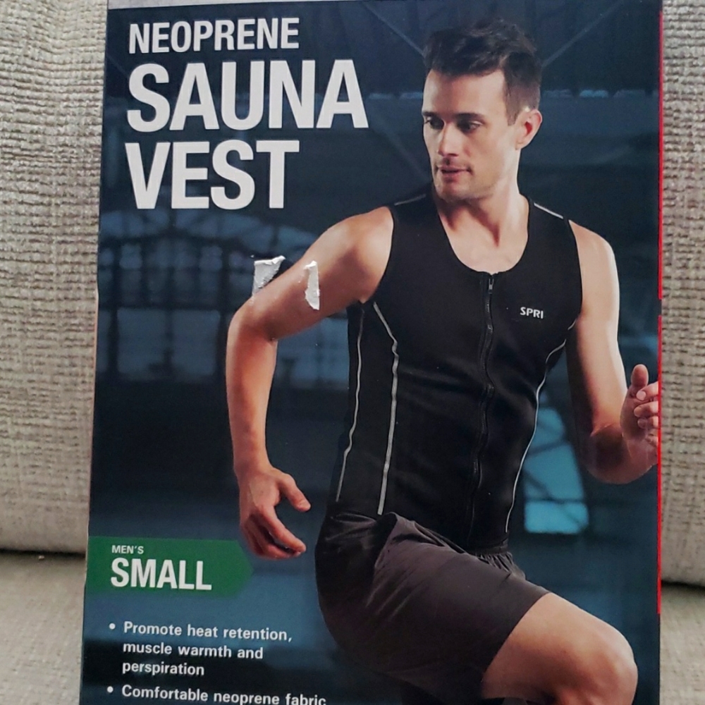 🔵  Sauna Vest New